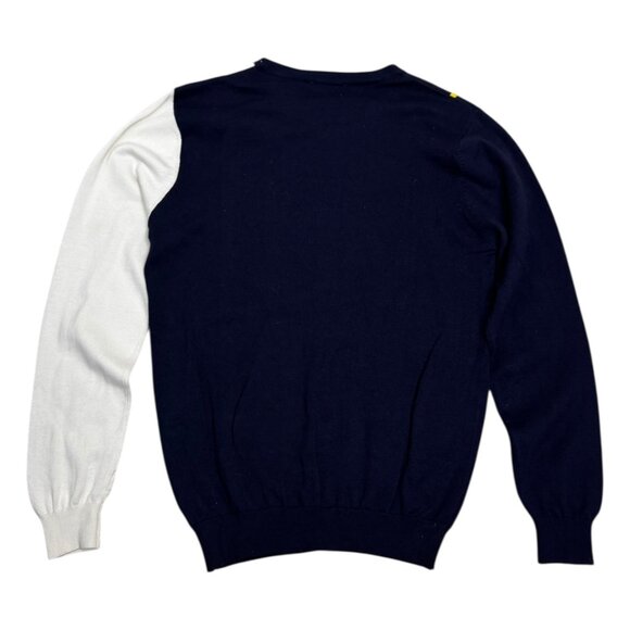 UNITED COLORS OF BENETTON Cotton Business Casual Designer Sweater Mens Medium - Picture 4 of 5